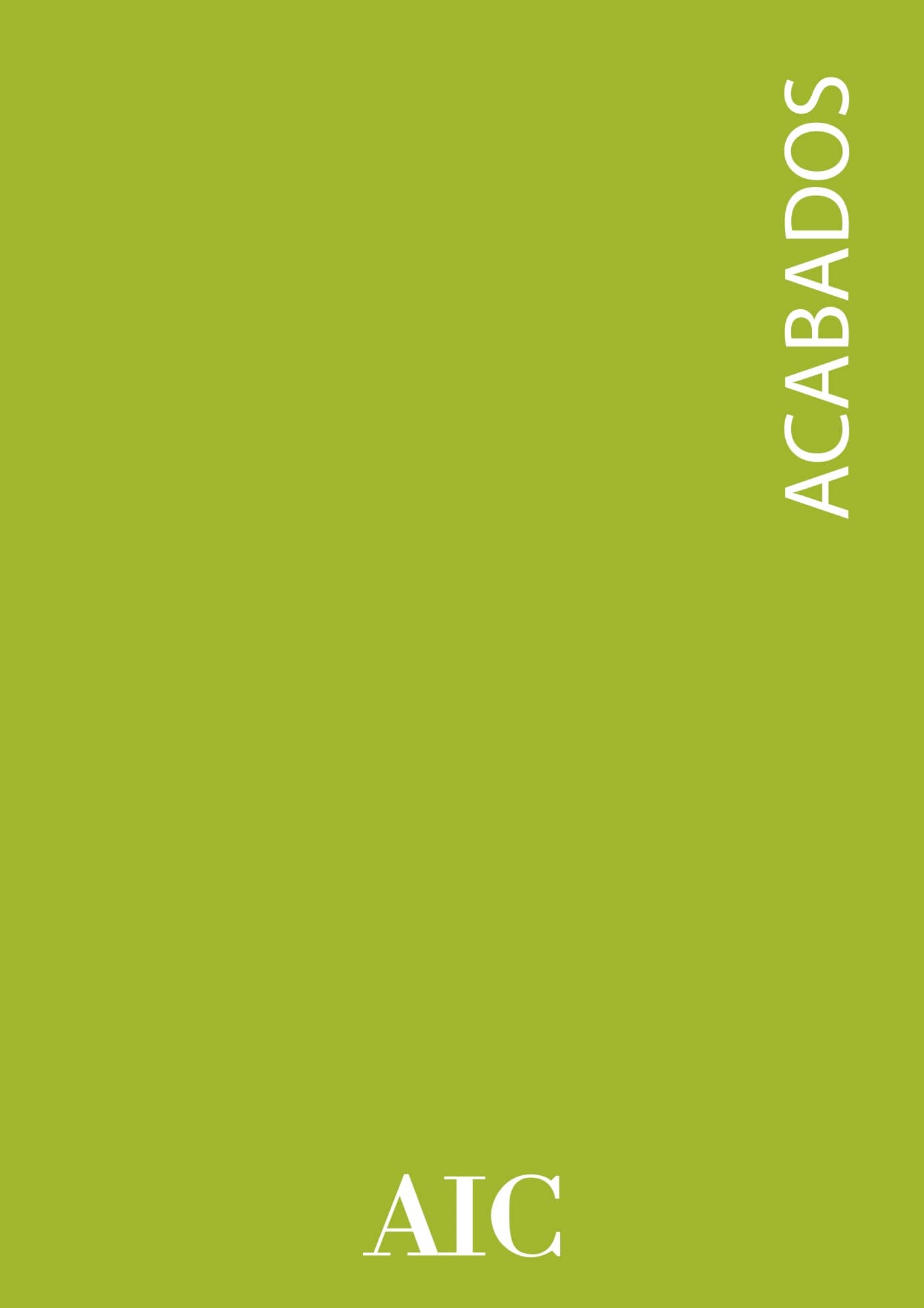 Catálogo de Acabados AIC 2026